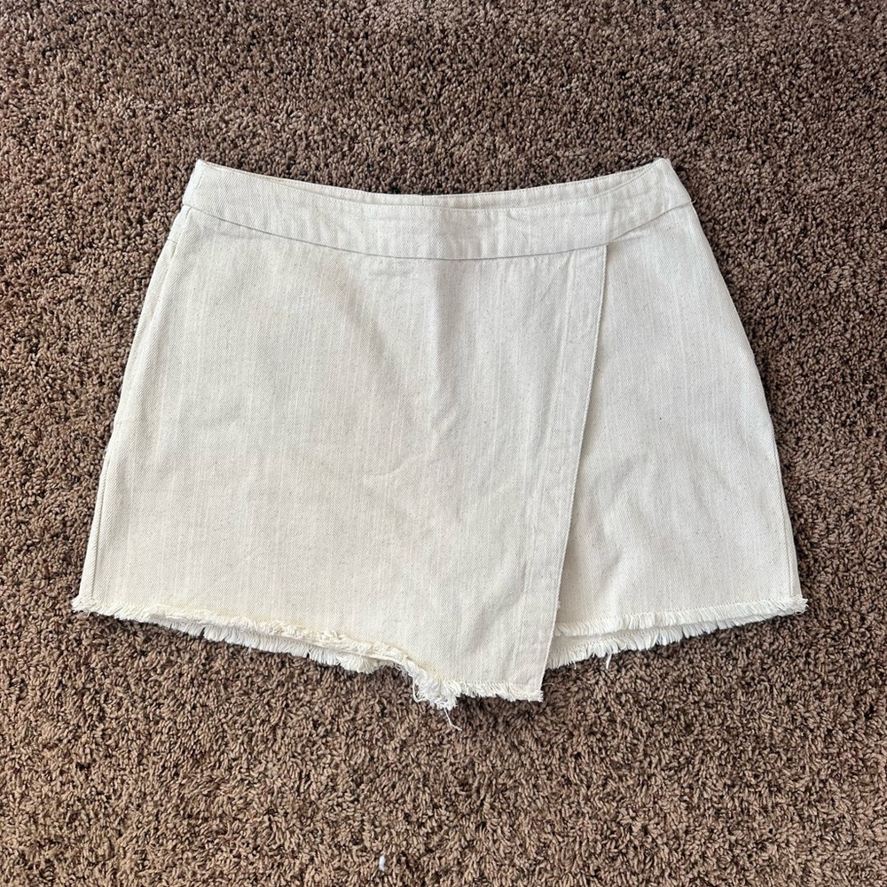 Sage Women's Cream Skort